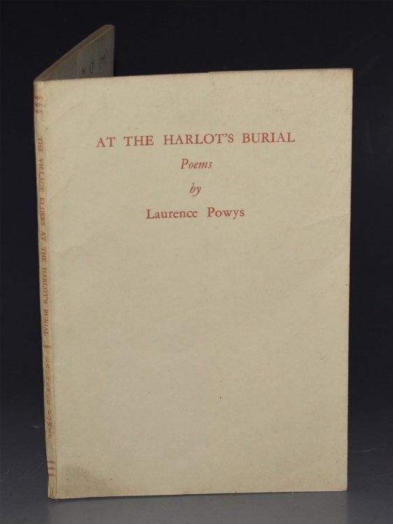 At The Harlot&rsquo;s Burial. Poems.