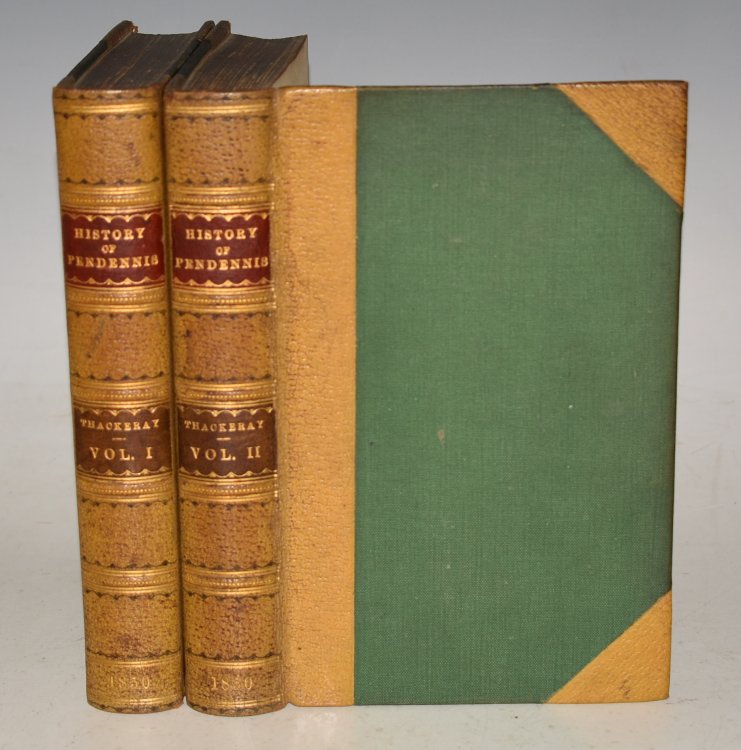 The History of Pendennis. The Fortunes and Misfortunes, His Friends and His Greatest Enemy. With Illustrations on Steel and Wood by The Author. In Two Volumes.