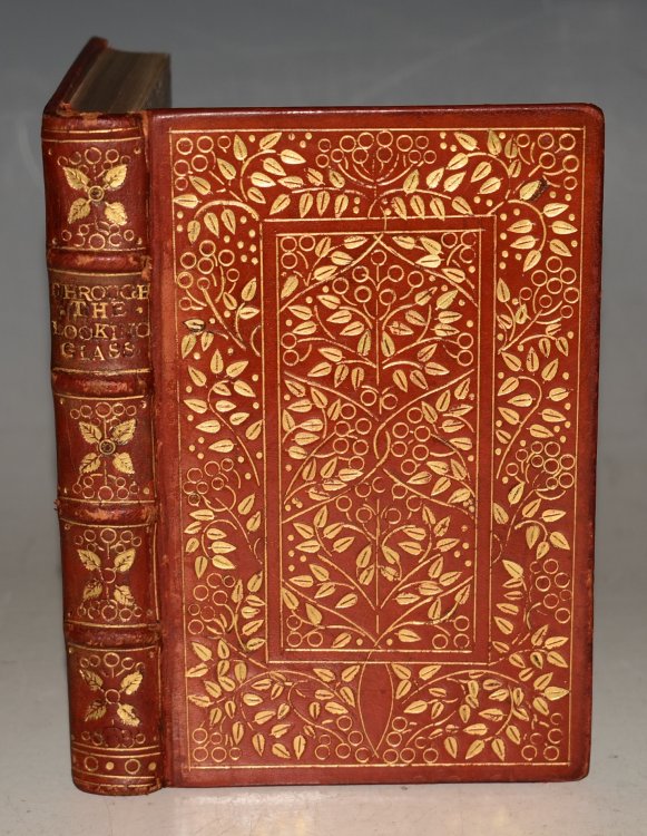 Through The Looking-Glass and What Alice Found There. With Fifty Illustrations by John Tenniel. &ldquo;Miniature Edition.&rdquo; ARTS & CRAFTS Binding.