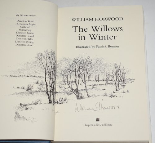 The Willows in Winter. Illustrated by PATRICK BENSON. The Sequel to "The Wind in the Willows".