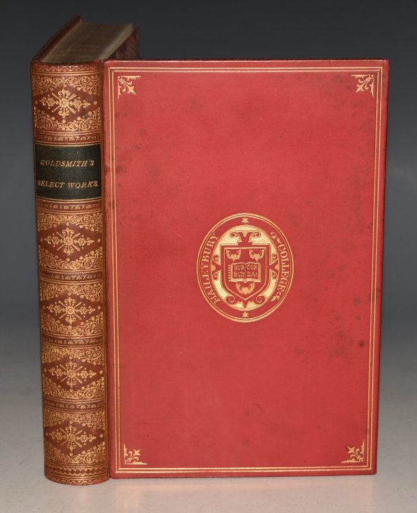 SELECT WORKS OF OLIVER GOLDSMITH Comprising the Vicar of Wakefield Plays and Poems