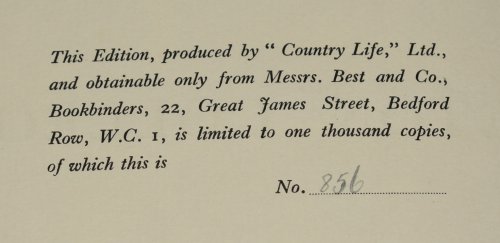Eton College. Preface by M. R. James. Special Etonian Edition. Limited numbered edition 856/1000.