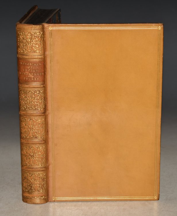 Memorials of Indian Government; Being A Selection From The Papers of Henry St. George Tucker. Edited by John William Kaye.
