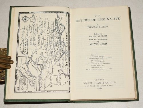 The Return of the Native Edited by Cyril Aldred. With an Introduction by Sylvia Lynd. The Scholar&rsquo;s Library