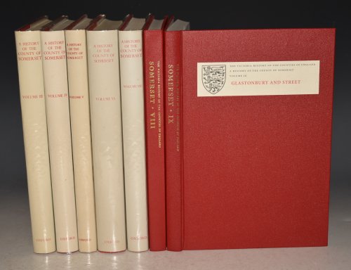 The Victoria History of the County of Somerset. Volumes 3 to 9. (Only)