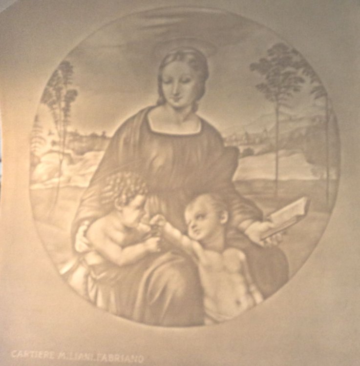 Image for AN EXTRAORDINARY CHIAROSCURO WATERMARK of RAPHAEL'S AN EXTRAORDINARY CHIAROSCURO WATERMARK of RAPHAEL'S