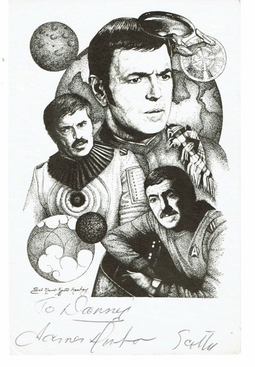 Image for INSCRIBED PRINT SIGNED BY ACTOR JAMES DOOHAN, INSCRIBED PRINT SIGNED BY ACTOR JAMES DOOHAN,