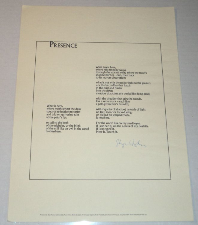 Image for PRESENCE. PRESENCE.