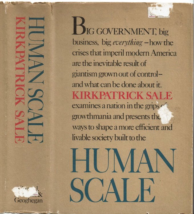 Image for HUMAN SCALE. HUMAN SCALE.