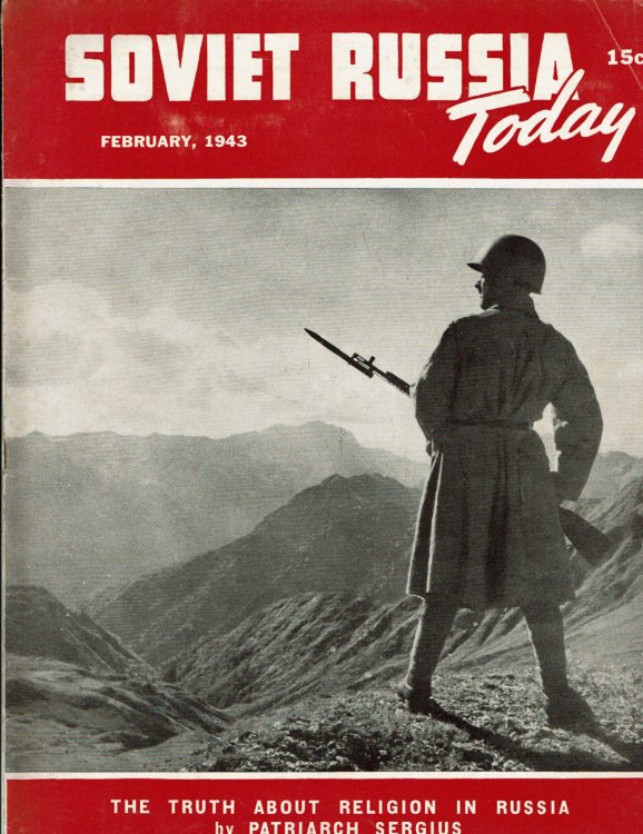 Image for SOVIET RUSSIA TODAY. (Vol. 11, No. 10) February,1943. (Cover title). SOVIET RUSSIA TODAY. (Vol. 11, No. 10) February,1943. (Cover title).