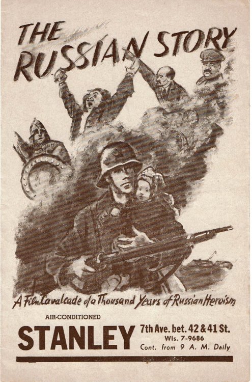 Image for THE RUSSIAN STORY: A Film Cavalcade of a Thousand Years of Russian Heroism. (Program). THE RUSSIAN STORY: A Film Cavalcade of a Thousand Years of Russian Heroism. (Program).