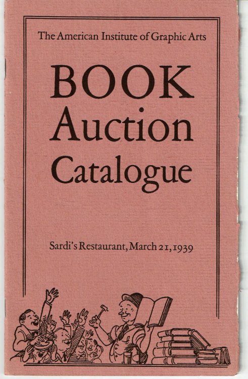Image for THE FIFTH BOOK AUCTION. Sardi's Restaurant.Tuesday Evening, March 21, 1939. THE FIFTH BOOK AUCTION. Sardi's Restaurant.Tuesday Evening, March 21, 1939.