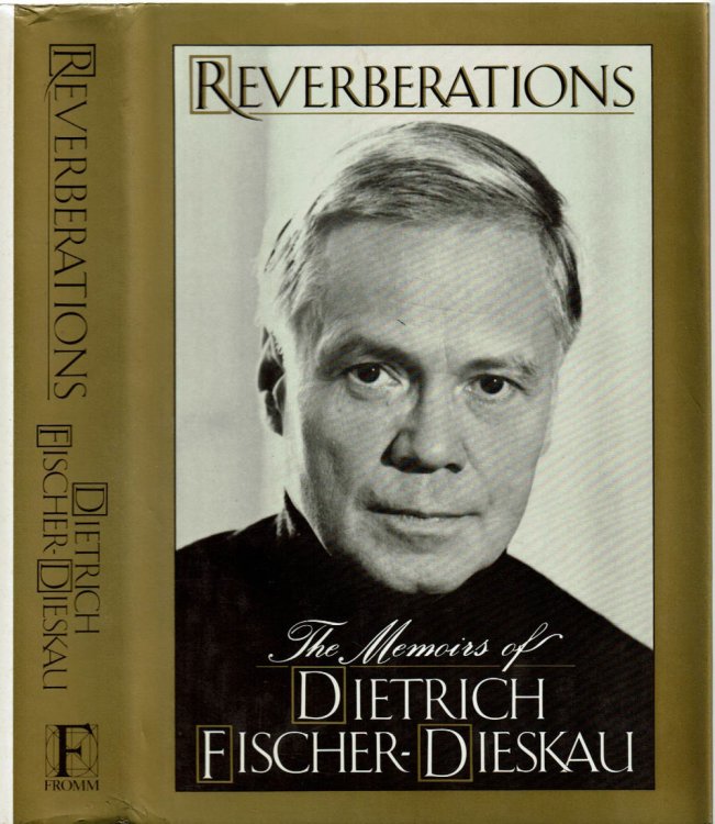 Image for REVERBERATIONS: The Memoirs of Dietrich Fischer-Dieskau. Translated by Ruth Hein. REVERBERATIONS: The Memoirs of Dietrich Fischer-Dieskau. Translated by Ruth Hein.