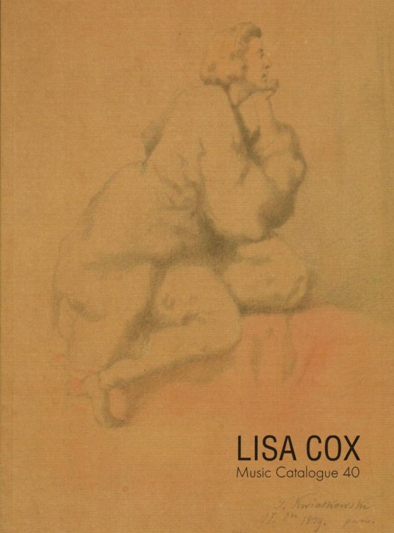 Image for LISA COX MUSIC. Catalogue 40. LISA COX MUSIC. Catalogue 40.