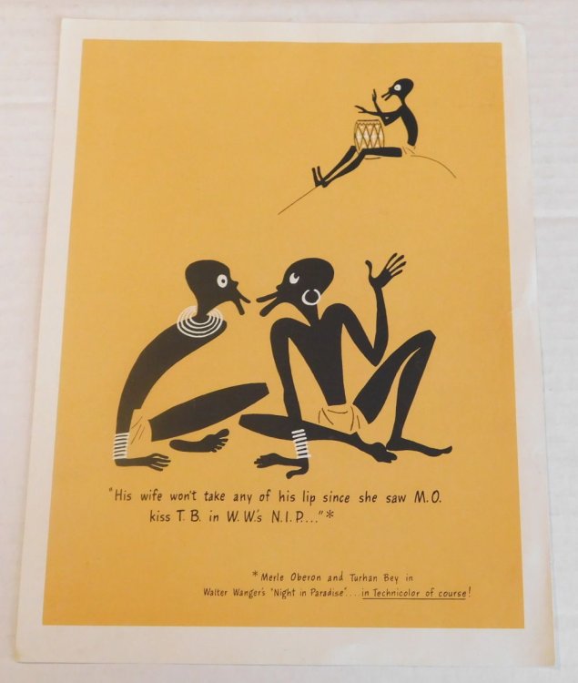 Image for PROMOTIONAL BROADSIDE FOR PROMOTIONAL BROADSIDE FOR