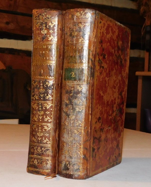 Image for LES CONTES DES GENIES, OU LES CHARMANTES LECONS D'HORAM, FILS D'ASMAR, Ouvrage traduit du Persan en Anglois, Par Sir Charles Morell, Ci-devant Ambassadeur des Etablissements Anglois dans l'Inde, a la Cour du Grand Mongol, Et en Francois sur la Traduction Angloise. (The first 2 volumes only of 3). LES CONTES DES GENIES, OU LES CHARMANTES LECONS D'HORAM, FILS D'ASMAR, Ouvrage traduit du Persan en Anglois, Par Sir Charles Morell, Ci-devant Ambassadeur des Etablissements Anglois dans l'Inde, a la Cour du Grand Mongol, Et en Francois sur la Traduction Angloise. (The first 2 volumes only of 3).