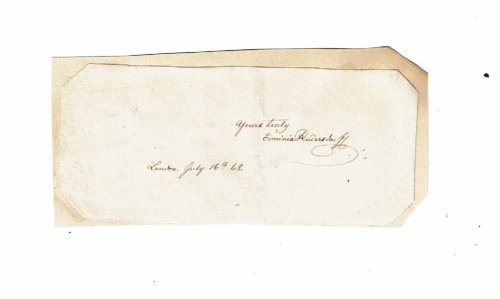 AUTOGRAPH SENTIMENT SIGNED by the Ukrainian Soprano and Composer ERMINIA RUDERSDORFF.