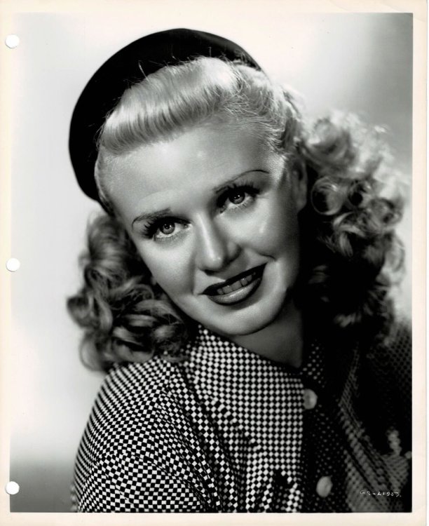 Image for A VINTAGE PUBLICITY PHOTOGRAPH of the Glamorous Hollywood Movie Star GINGER ROGERS who starred in RKO's A VINTAGE PUBLICITY PHOTOGRAPH of the Glamorous Hollywood Movie Star GINGER ROGERS who starred in RKO's
