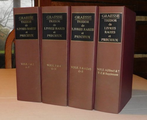 Image for TRESORS DE LIVRES RARES ET PRECIEUX OU NOUVEAU DICTIONAIRE BIBLIOGRAPHIQUE contenant plus de cent mille articles de livres rares, curieux et recherchs, d'ouvrages de luxe etc. avec les signes connus pour distinguer les ditions originales des contrefaons qui en ont t faites, des notes sur la raret et TRESORS DE LIVRES RARES ET PRECIEUX OU NOUVEAU DICTIONAIRE BIBLIOGRAPHIQUE contenant plus de cent mille articles de livres rares, curieux et recherchs, d'ouvrages de luxe etc. avec les signes connus pour distinguer les ditions originales des contrefaons qui en ont t faites, des notes sur la raret et