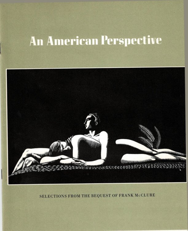 Image for AN AMERICAN PERSPECTIVE: Selections from the Bequest of Frank McClure. National Museum of American Art / May 15 - November 20, 1981. (Catalog). AN AMERICAN PERSPECTIVE: Selections from the Bequest of Frank McClure. National Museum of American Art / May 15 - November 20, 1981. (Catalog).