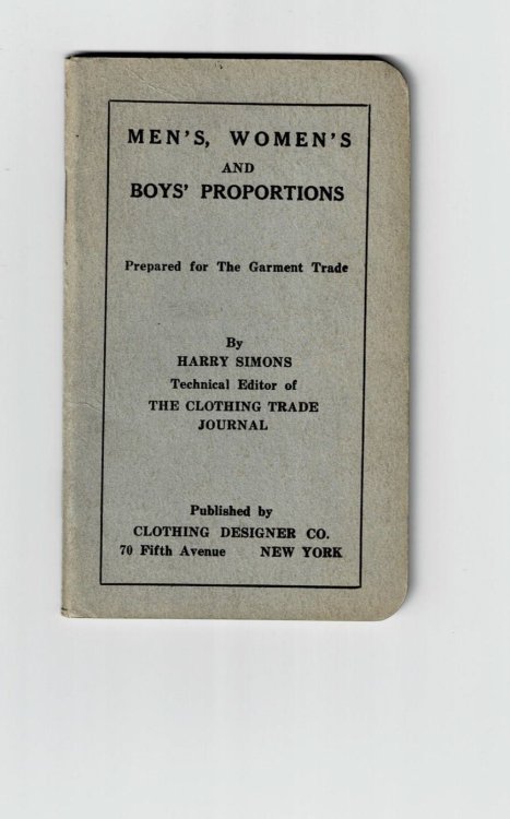 Image for MEN'S, WOMEN'S AND BOYS' PROPORTIONS. MEN'S, WOMEN'S AND BOYS' PROPORTIONS.