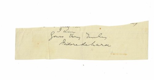 Image for CLOSE of a LETTER SIGNED by the ENGLISH COMPOSER OF CLOSE of a LETTER SIGNED by the ENGLISH COMPOSER OF