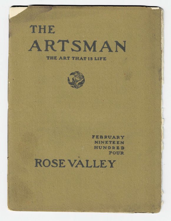 Image for THE ARTSMAN: The Art That Is Life, February 1904. THE ARTSMAN: The Art That Is Life, February 1904.