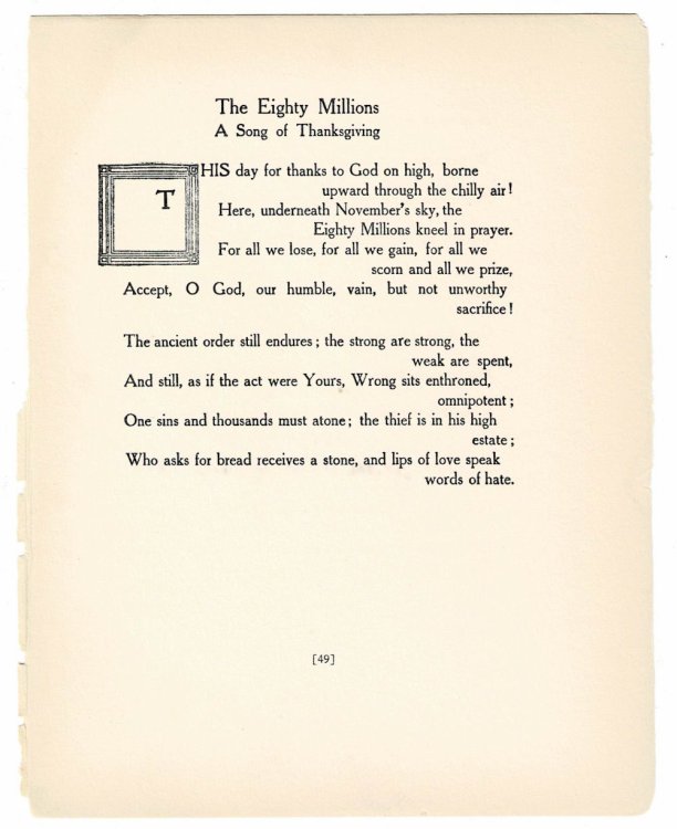 Image for POEM SIGNED BY REGINALD WRIGHT KAUFFMAN, POEM SIGNED BY REGINALD WRIGHT KAUFFMAN,