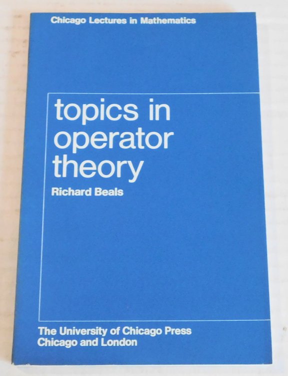 Image for TOPICS IN OPERATOR THEORY. TOPICS IN OPERATOR THEORY.