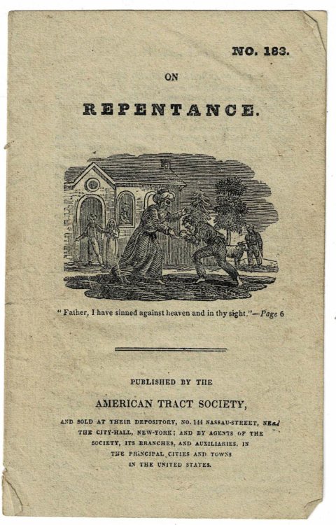 Image for ON REPENTANCE. ON REPENTANCE.