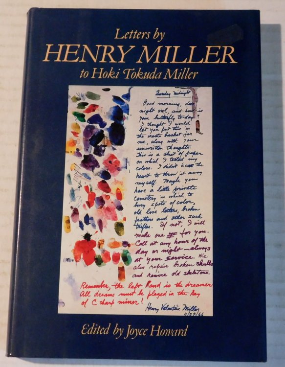 Image for LETTERS FROM HENRY MILLER TO HOKI TOKUDA MILLER. Edited by Joyce Howard. LETTERS FROM HENRY MILLER TO HOKI TOKUDA MILLER. Edited by Joyce Howard.