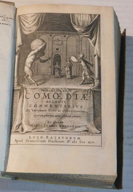 Image for M. ACCI PLAUTI COMOEDIAE ACCEDIT COMMENTARIUS Ex Variorum Notis ac Observationibus, Quarum plurimae nunc primum eduntur. EX MUSEO MARCI ZUERII BOXHORNII. M. ACCI PLAUTI COMOEDIAE ACCEDIT COMMENTARIUS Ex Variorum Notis ac Observationibus, Quarum plurimae nunc primum eduntur. EX MUSEO MARCI ZUERII BOXHORNII.