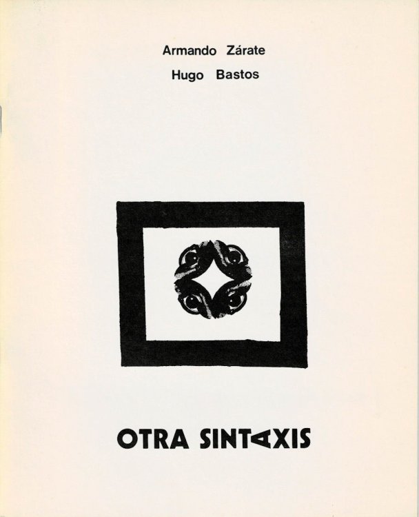 Image for OTRA SINTAXIS. OTRA SINTAXIS.