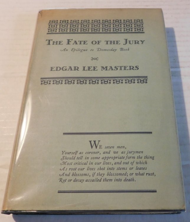 Image for THE FATE OF THE JURY: An Epilogue to Domesday Book. THE FATE OF THE JURY: An Epilogue to Domesday Book.