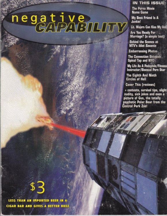 Image for NEGATIVE CAPABILITY. Issue #1. NEGATIVE CAPABILITY. Issue #1.