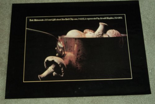 Image for A SUPERB STILL-LIFE PHOTOGRAPHIC POSTER BY TOSH MATSUMOTO DEPICTING LUSCIOUS MUSHROOMS IN A SAUCEPAN. A SUPERB STILL-LIFE PHOTOGRAPHIC POSTER BY TOSH MATSUMOTO DEPICTING LUSCIOUS MUSHROOMS IN A SAUCEPAN.