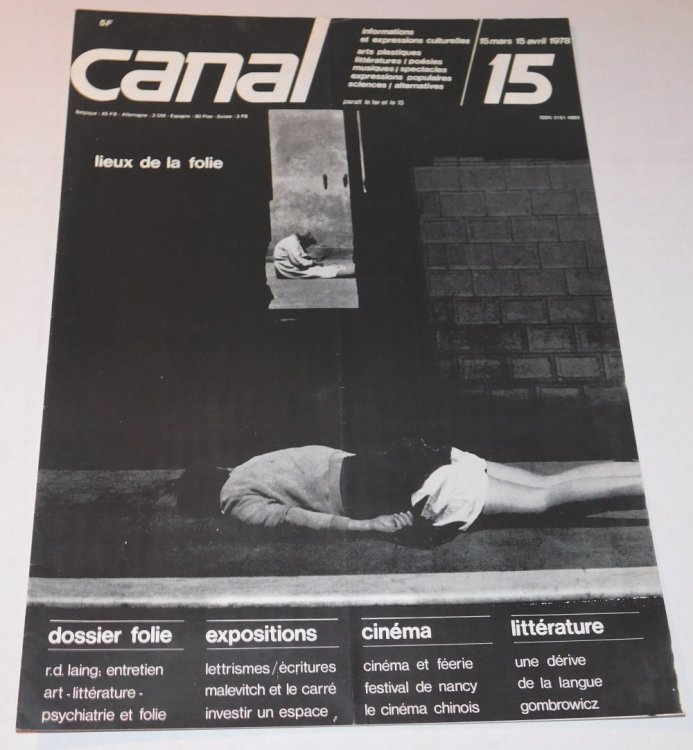 CANAL 15: (Journal d'informations culturelles). 15 mars-15 avril 1978, (Cover title).