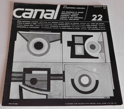 Image for CANAL 22: Arts et Expressions Culturelles. Novembre 1978. (Cover title). CANAL 22: Arts et Expressions Culturelles. Novembre 1978. (Cover title).