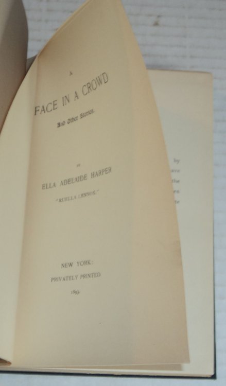 Image for A FACE IN THE CROWD And Other Stories. A FACE IN THE CROWD And Other Stories.