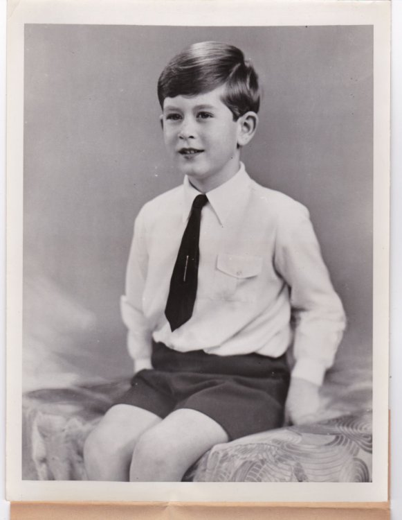 Image for A VINTAGE 1954 NEWS PHOTOGRAPH BY THE ROYAL PHOTOGRAPHER MARCUS ADAMS DEPICTING THE YOUNG 6-YEAR-OLD PRINCE CHARLES ON HIS BIRTHDAY. A VINTAGE 1954 NEWS PHOTOGRAPH BY THE ROYAL PHOTOGRAPHER MARCUS ADAMS DEPICTING THE YOUNG 6-YEAR-OLD PRINCE CHARLES ON HIS BIRTHDAY.