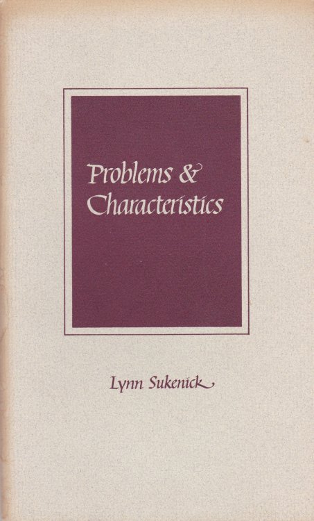 Image for PROBLEMS & CHARACTERISTICS. PROBLEMS & CHARACTERISTICS.