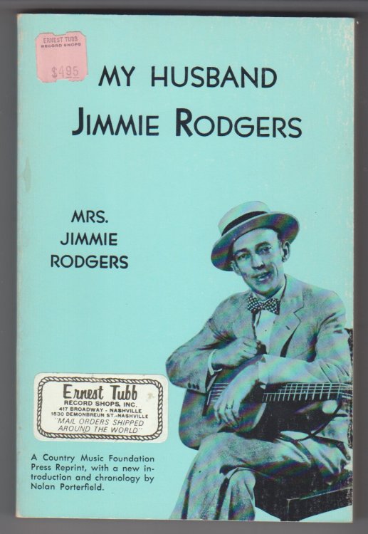 Image for My Husband Jimmie Rodgers My Husband Jimmie Rodgers