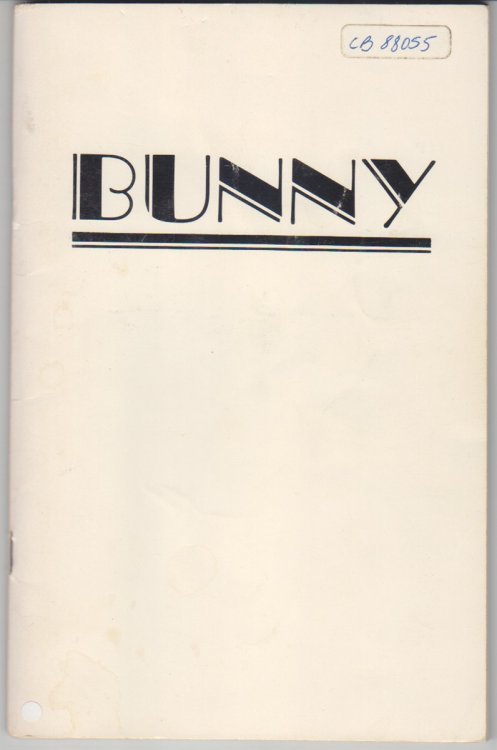Image for Bunny. A Bio-Discography of Jazz Trumpeter Bunny Berigan Bunny. A Bio-Discography of Jazz Trumpeter Bunny Berigan