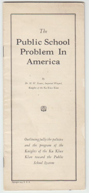Image for The Public School Problem in America The Public School Problem in America
