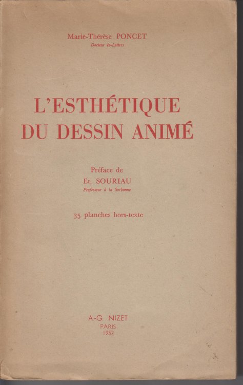 L'Esthetique du Dessin Anime