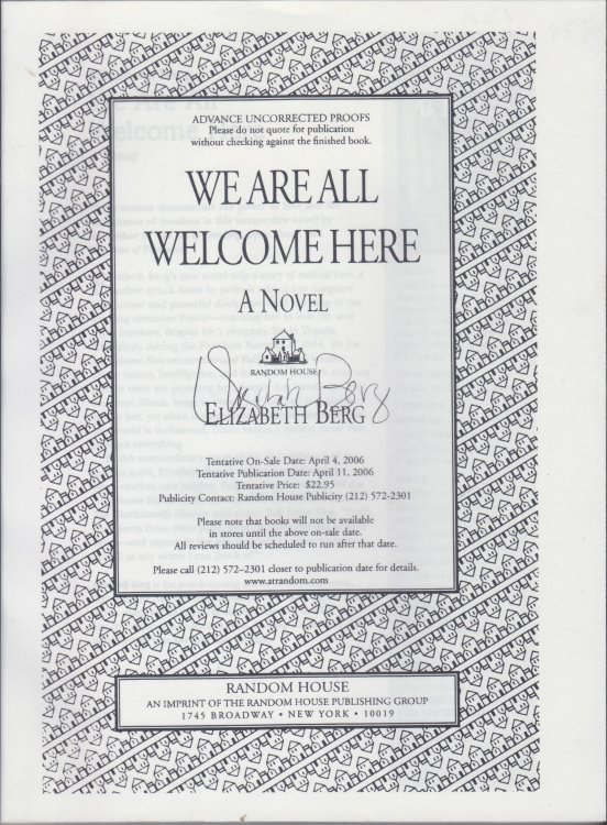 We Are All Welcome Here