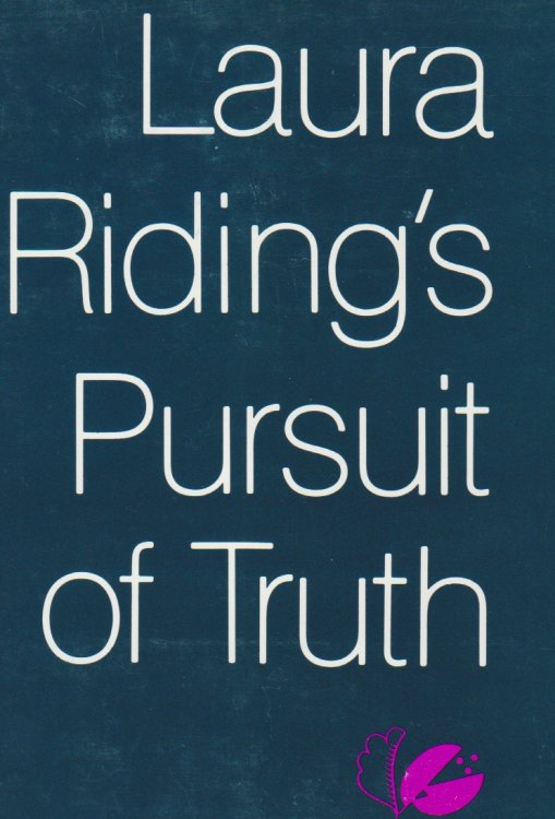 Image for Laura Riding's Pursuit of Truth Laura Riding's Pursuit of Truth
