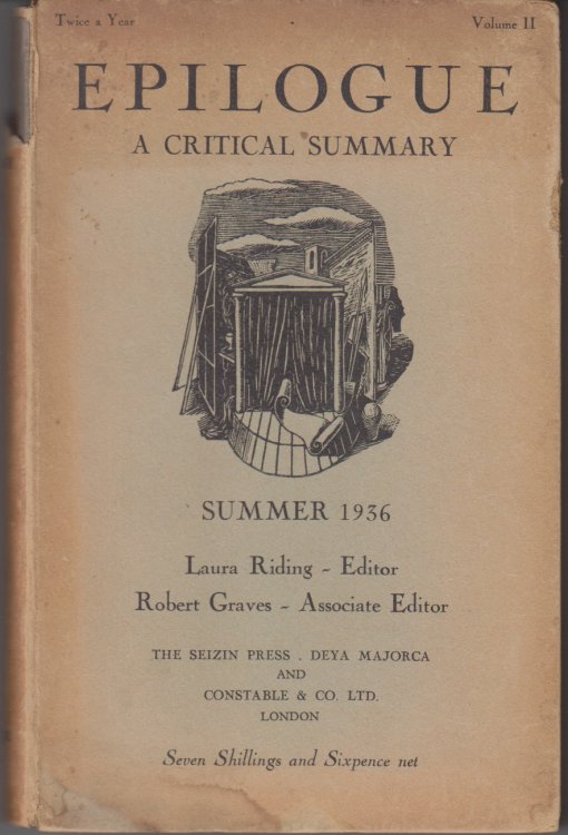 Image for Epilogue: A Critical Summary II (Summer 1936) Epilogue: A Critical Summary II (Summer 1936)