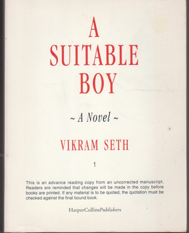Image for A Suitable Boy A Suitable Boy