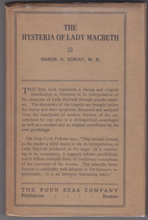 Image for The Hysteria of Lady MacBeth The Hysteria of Lady MacBeth